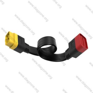 16 Pin Male to 16 Pin Female OBD2 Extension Cable – Diagzone Compatible