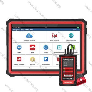Diagzone Diagnostic Set PLUS – ThinkDiag 2 with 10-Inch Tablet and Pre-Installed DiagZone License