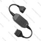 Launch X431 CAN FD adapter for Diagzone, OBD2 diagnostic cable front view