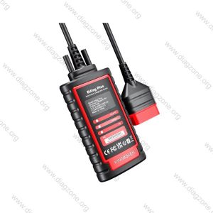 Kingbolen Ediag+ OBD2 Bluetooth diagnostic connector with cable